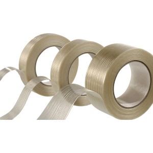 Filamentklebeband, PP/HM, 75mm x 50lfm